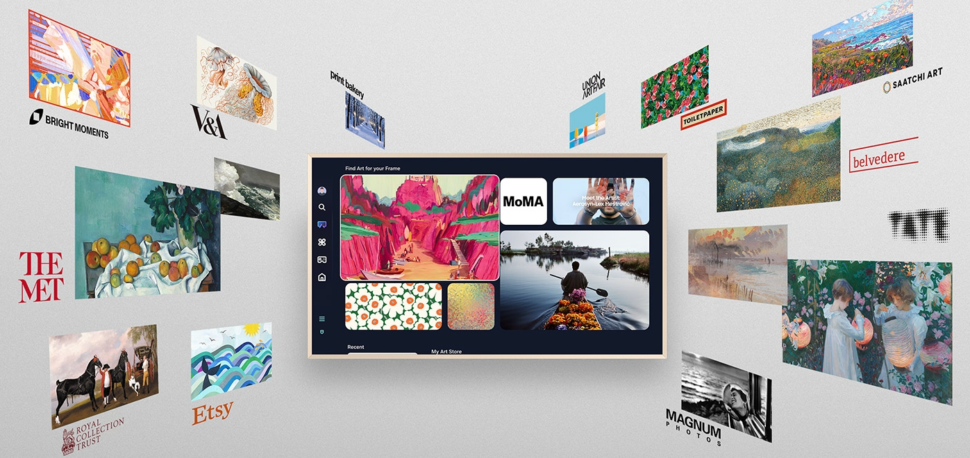 A television... artistic masterpiece