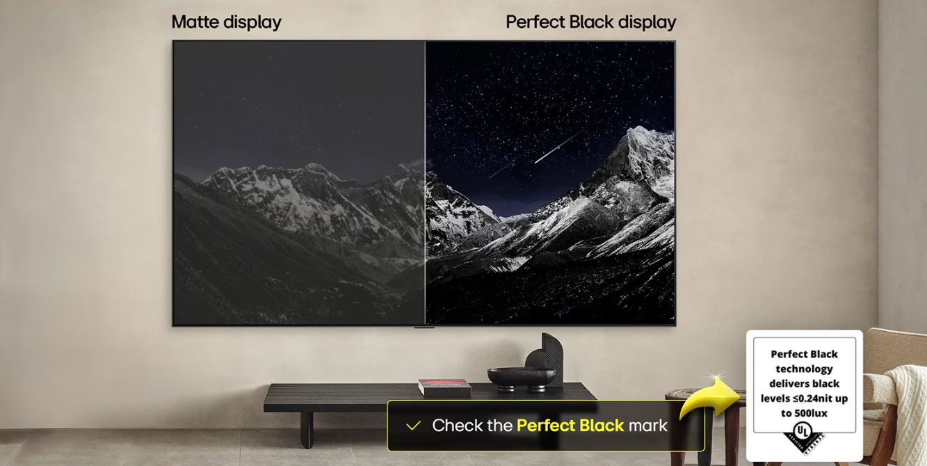 Απόλυτο Μαύρο για κάθε περιβάλλον φωτισμού