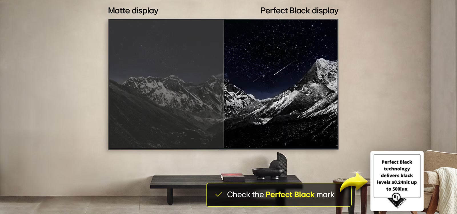 Απόλυτο Μαύρο σε κάθε περιβάλλον φωτισμού