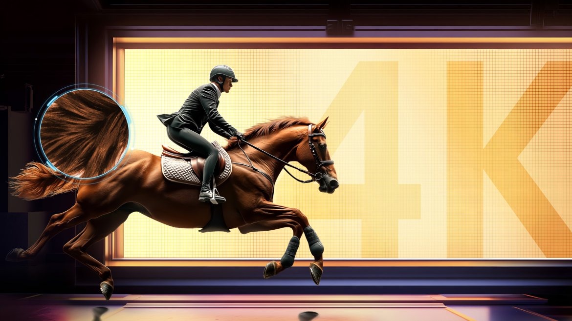 Blurry images are upgraded almost to 4K quality