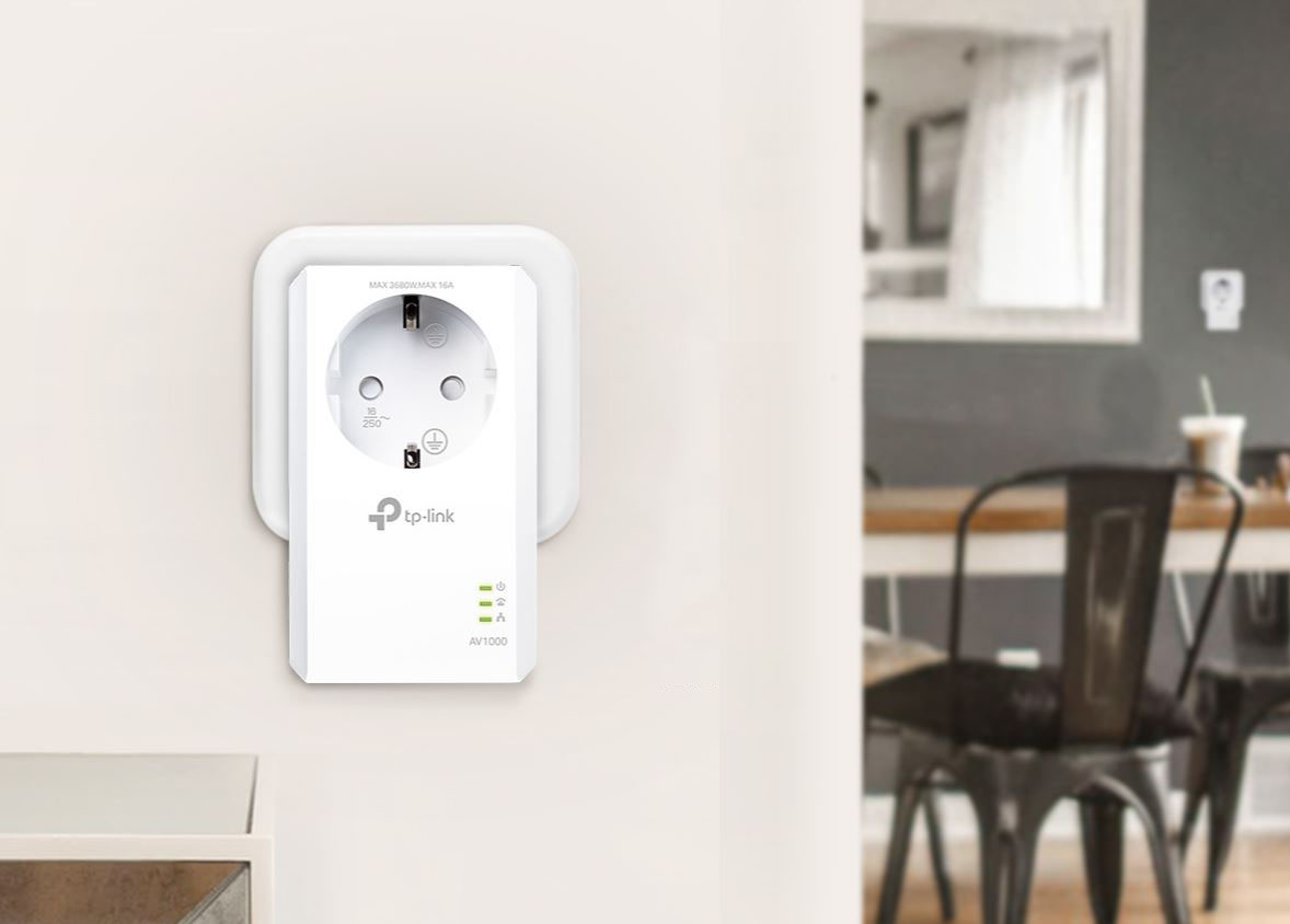 Powerline TP-Link 1000Mbps TL-PA7017P Kit v4
